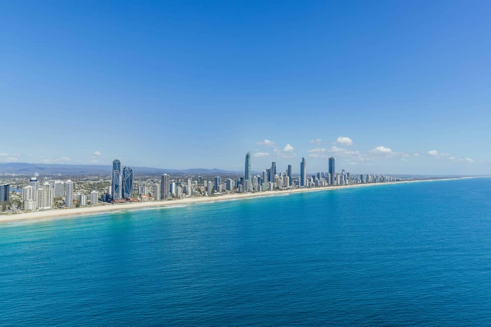 Surfers Paradise from above