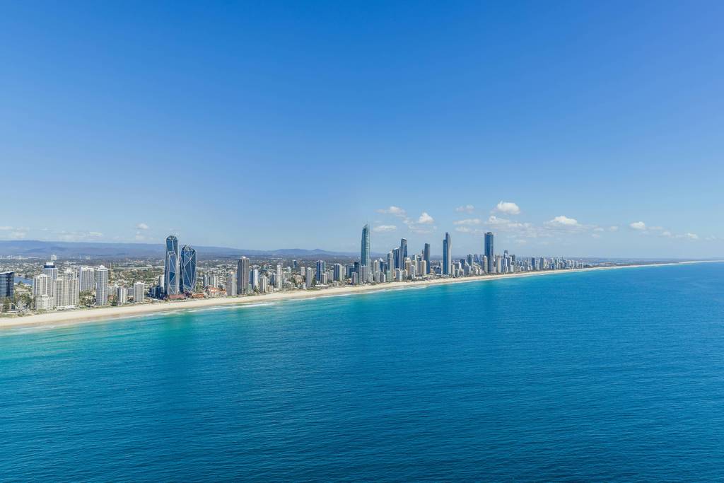 Surfers Paradise from above