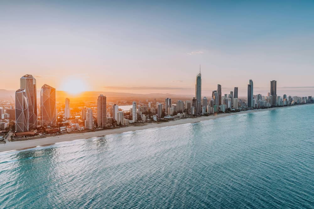 Pacific Airshow Gold Coast 2026 from Surfers Paradise