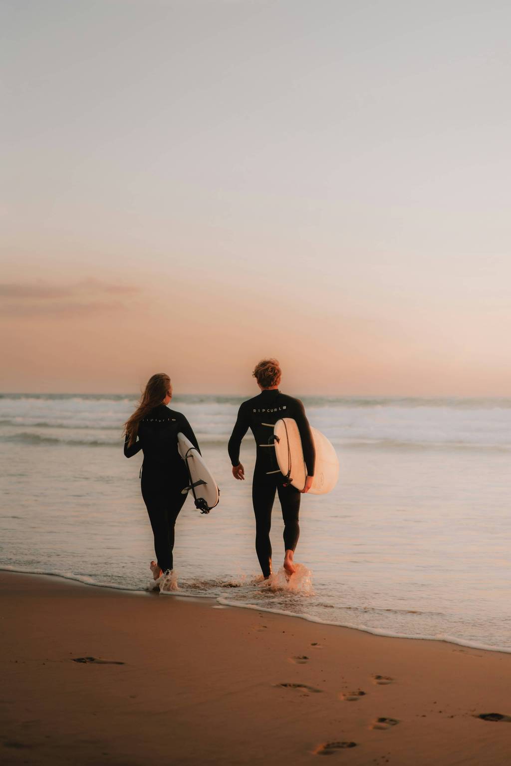 The Gold Coast Marathon recovery base between two beaches
