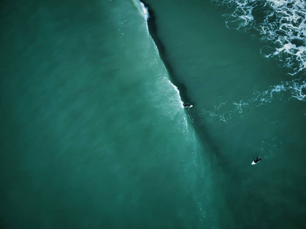 Gold Coast beach at golden hour